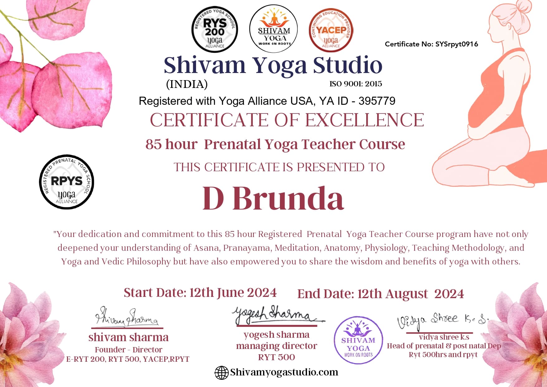 Yoga Certification 4